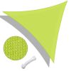 25' x 25' x 25' Triangle Sun Shade Sail/ Fruit Green