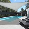 25' x 25' x 25' Triangle Sun Shade Sail/ Cload Gray