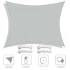 20'x23' Rectangle Sun Shade Sail/ Cload Gray