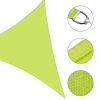 25' x 25' x 25' Triangle Sun Shade Sail/ Fruit Green