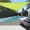 25' x 25' x 25' Triangle Sun Shade Sail/ Fruit Green